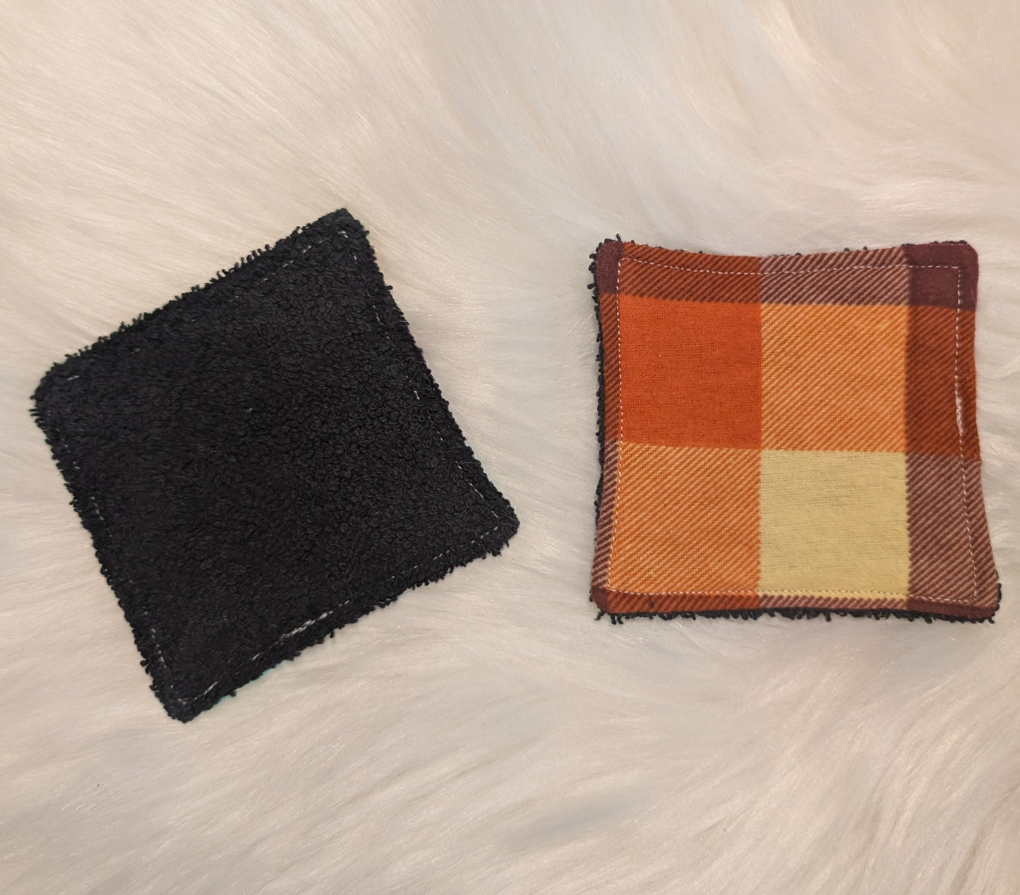 Lingettes démaquillantes - CARREAUX ORANGE