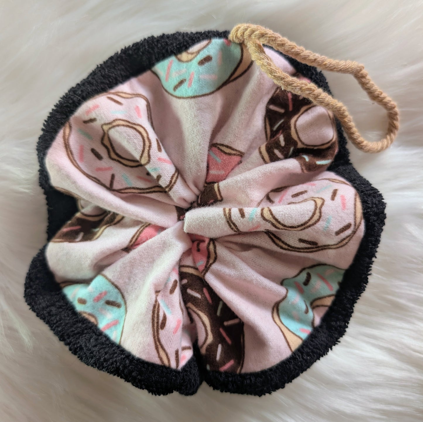 Fleur de bain - BEIGNE FOND ROSE