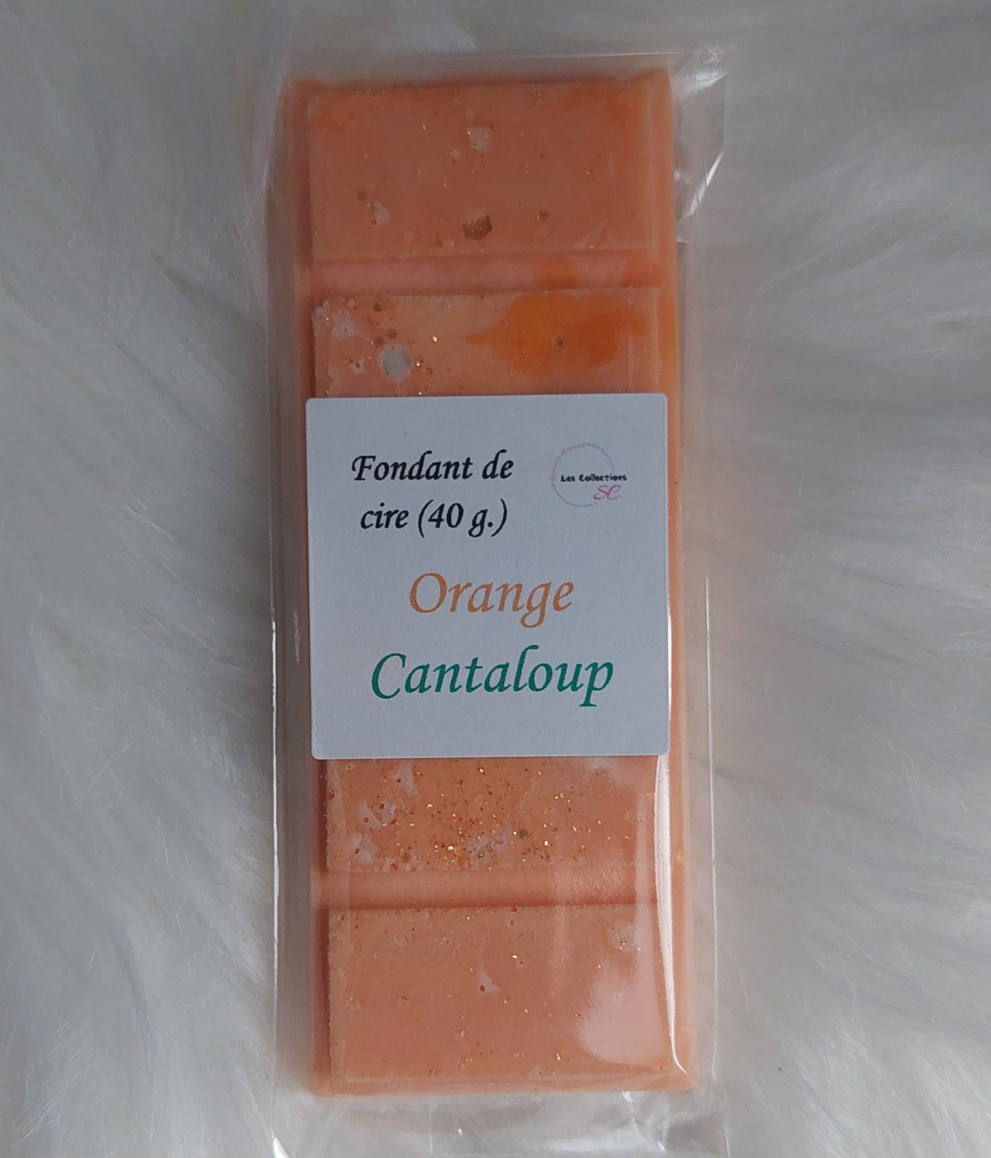 Fondant de cire - ORANGE CANTALOUP