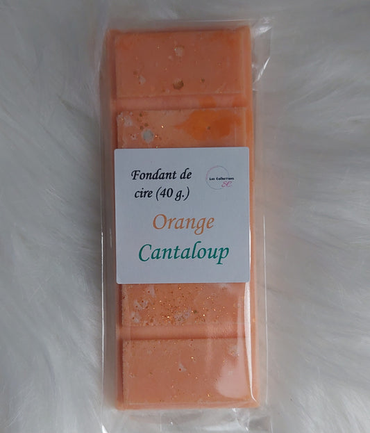 Fondant de cire - ORANGE CANTALOUP