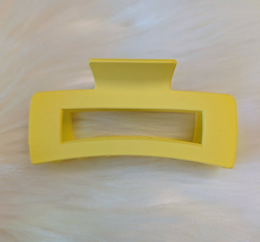 Pince à cheveux - JAUNE CITRON 🍋