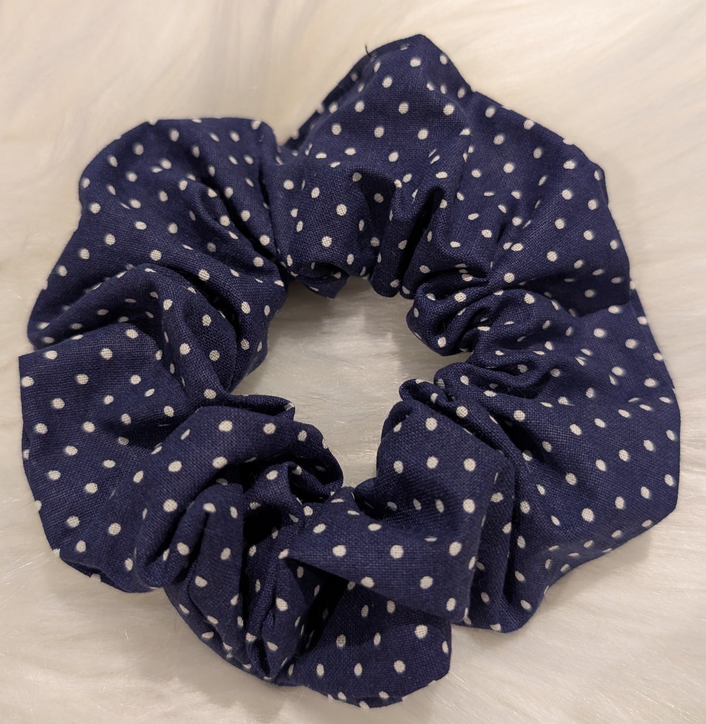 Chouchou - BLEU MARIN À PETITS POIS
