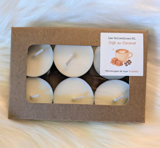 Mini bougies - CAFÉ AU CARAMEL
