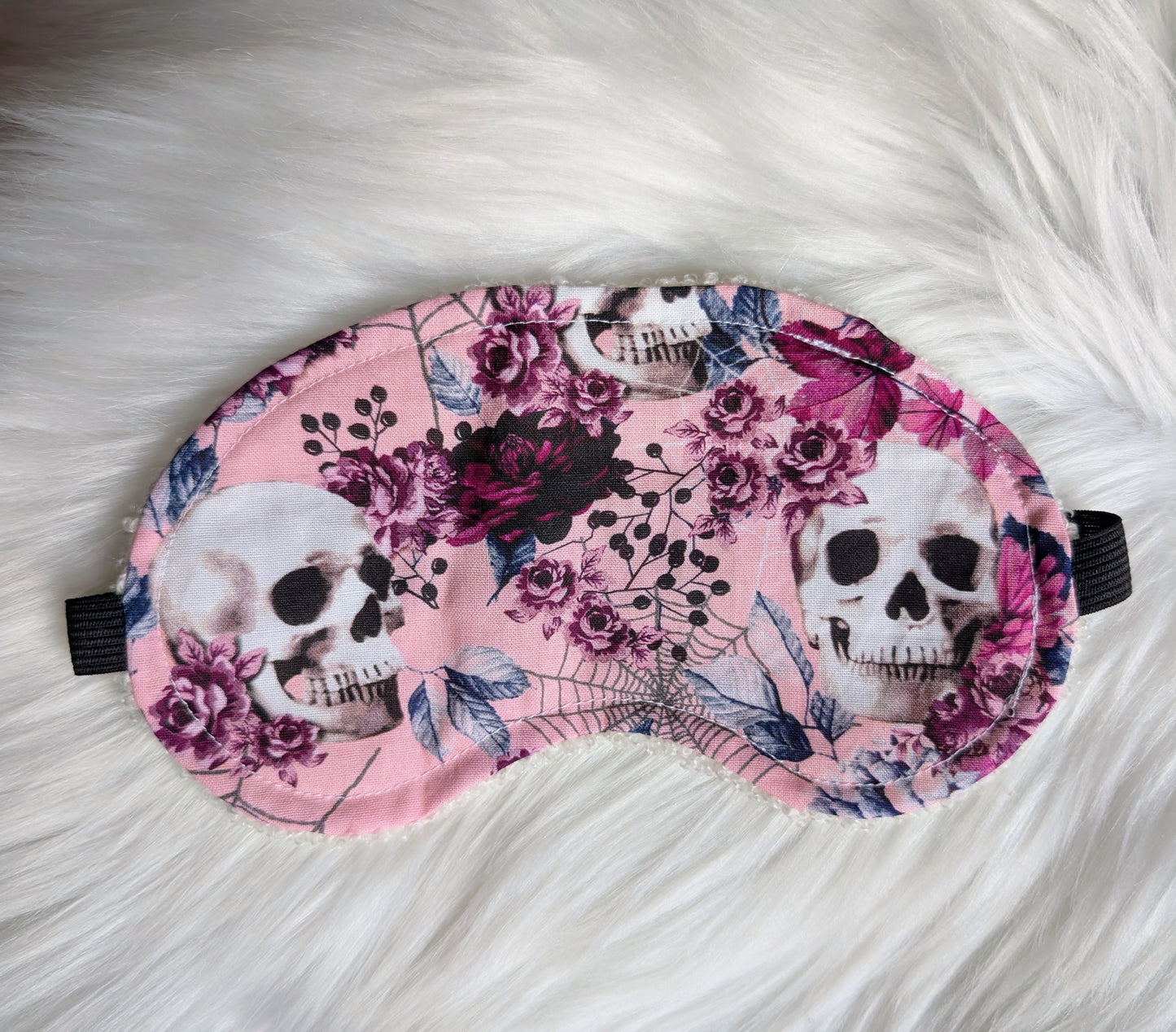 Masque de repos - CRÂNE AVEC FLEURS