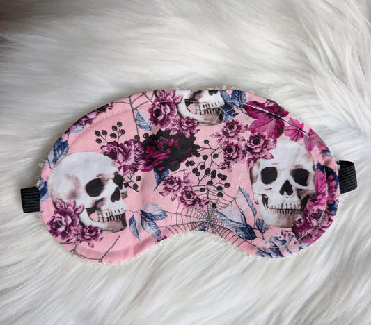 Masque de repos - CRÂNE AVEC FLEURS