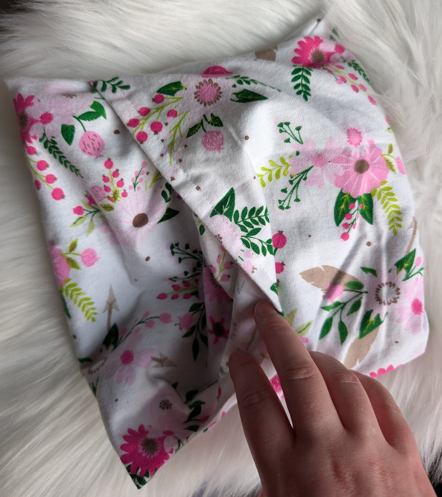 Sac chauffant - JOLIES FLEURS