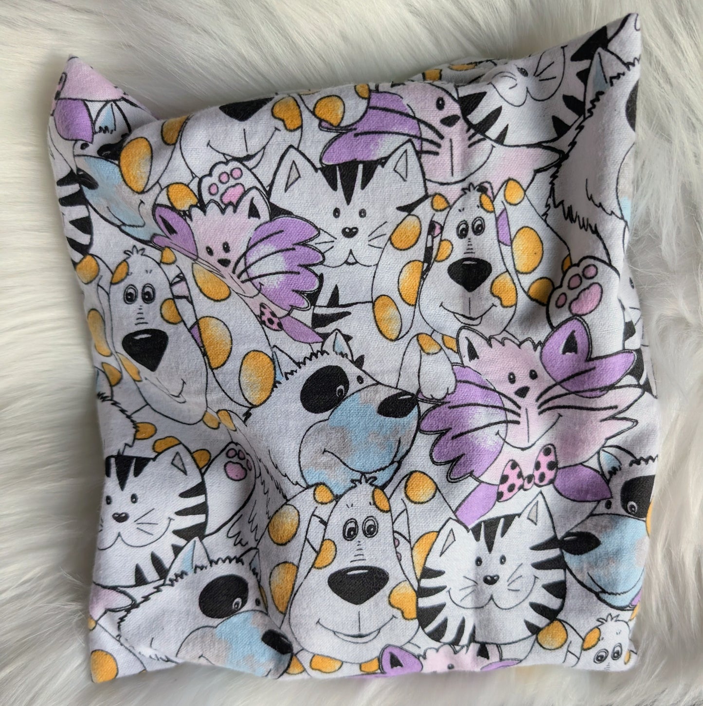 Sac chauffant - CHIENS & CHATS COLORÉS