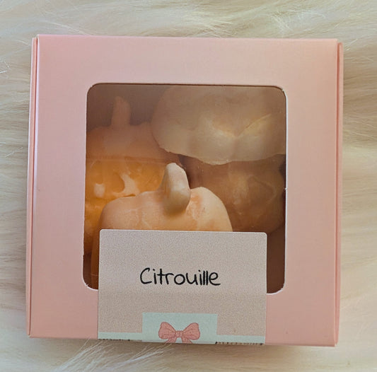 Fondant de cire - CITROUILLE