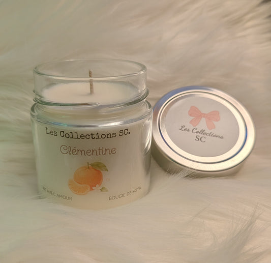 Bougie de soya - CLÉMENTINE