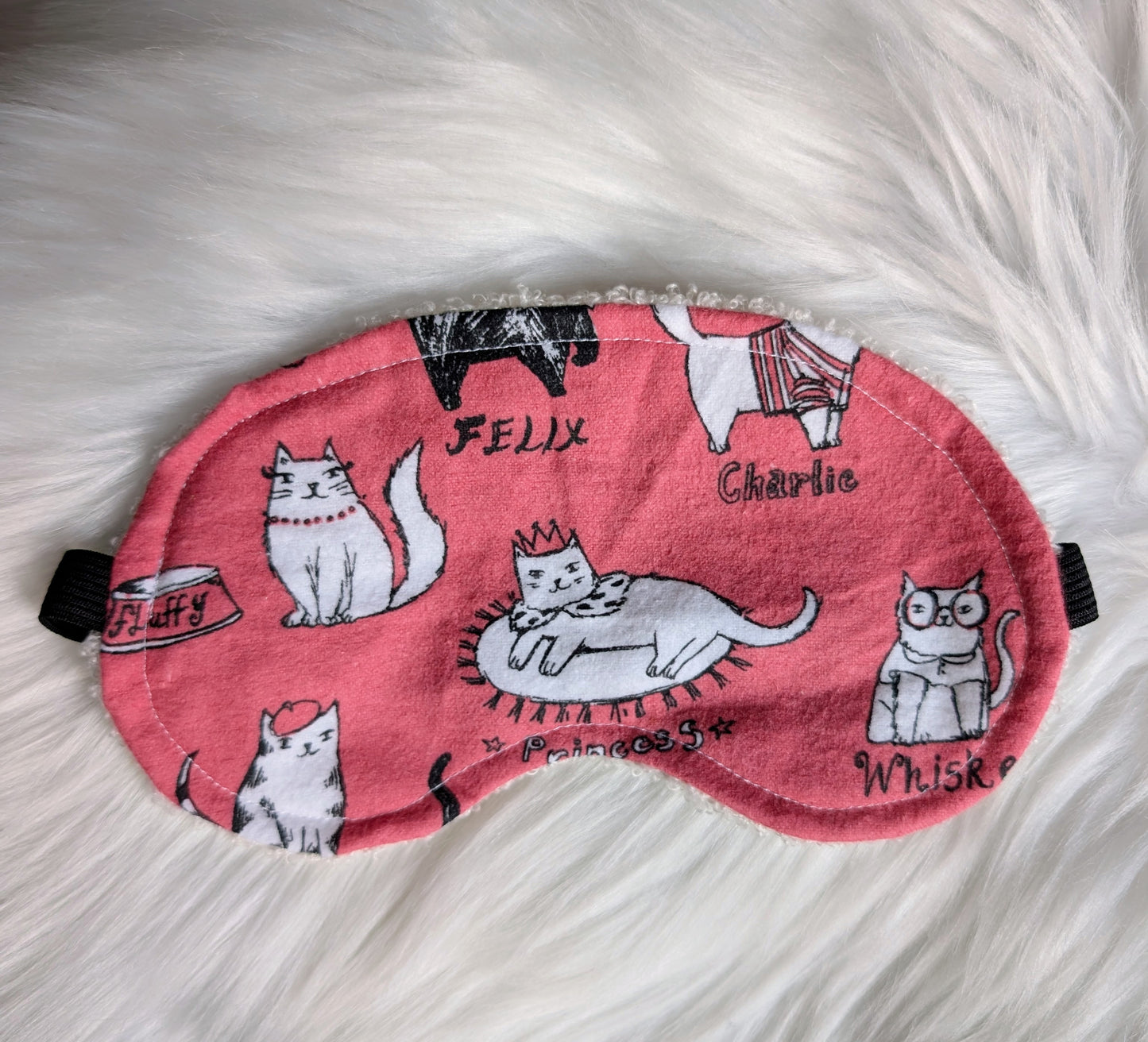 Masque de repos - CHATS FOND ROUGE