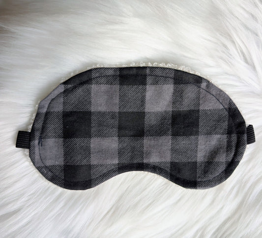 Masque de repos - CARREAUX NOIR & GRIS