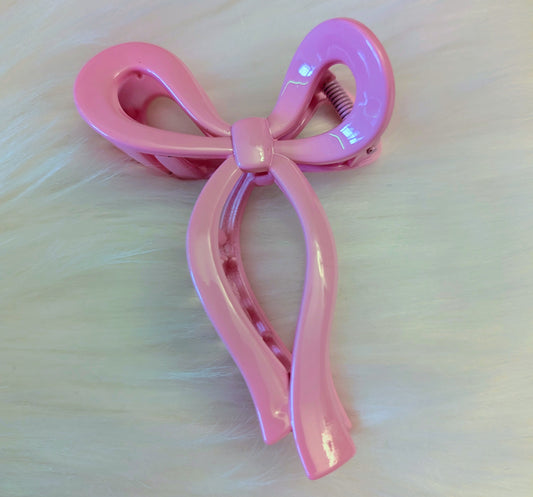 Pince à cheveux - BOUCLE ROSE