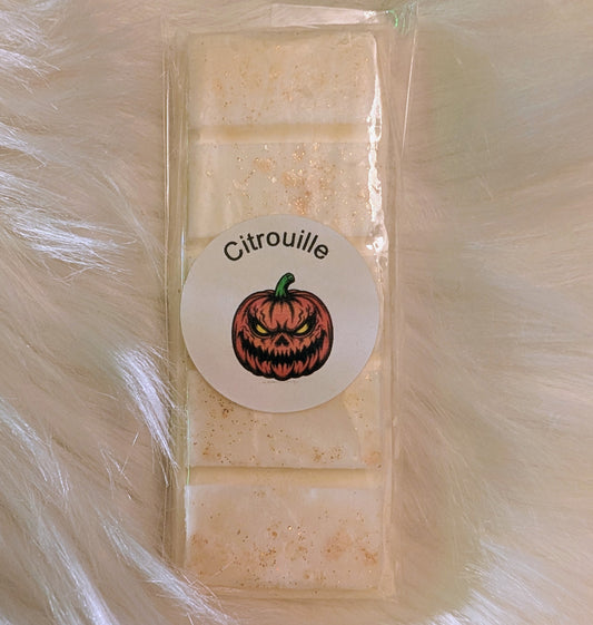 Fondant de cire - CITROUILLE