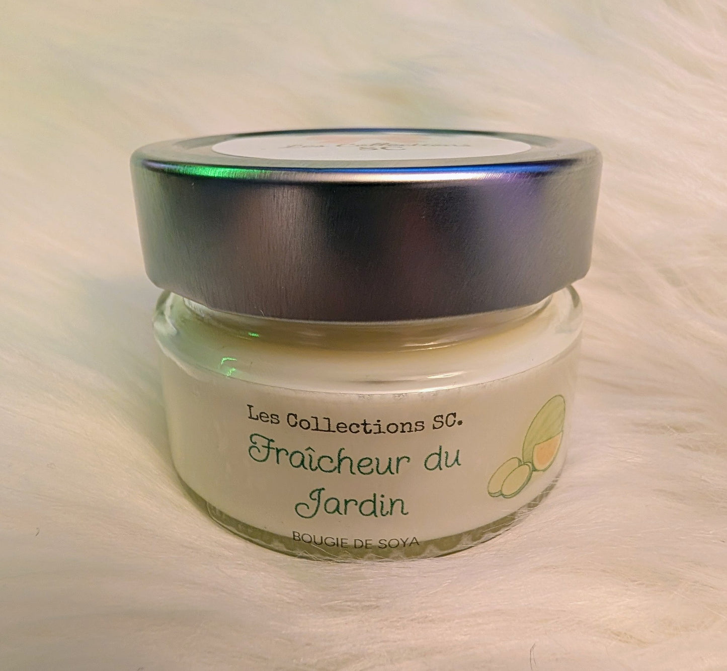 Bougie de soya - FRAÎCHEUR DU JARDIN
