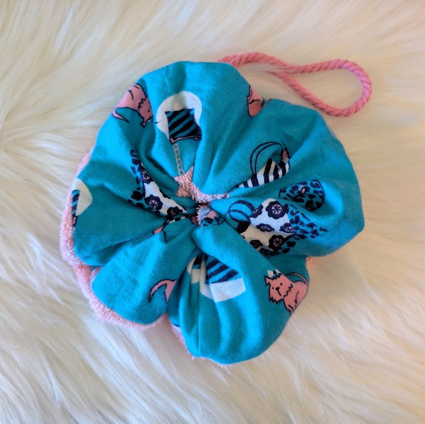 Fleur de bain - CHIEN & SAC À MAIN