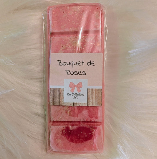 Fondant de cire - BOUQUET DE ROSES