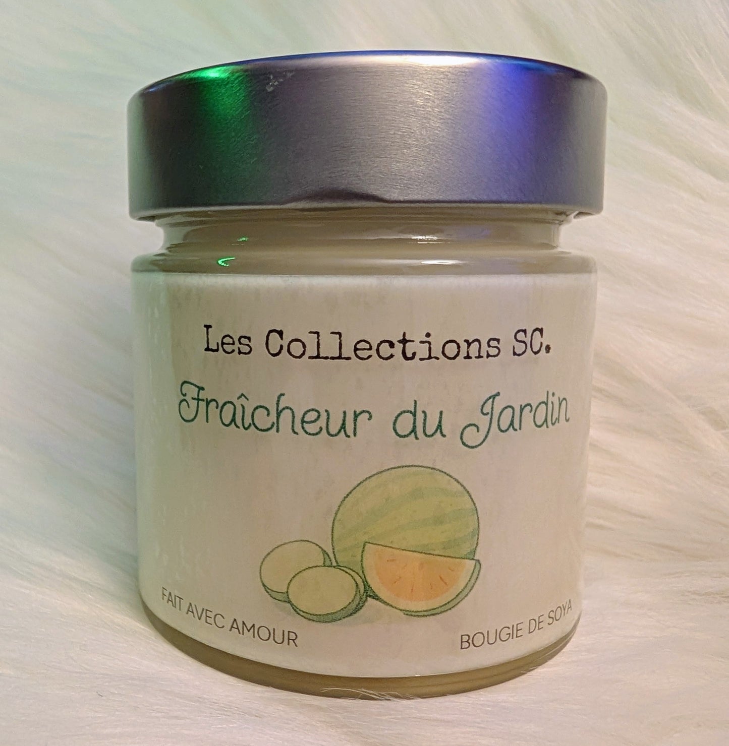 Bougie de soya - FRAÎCHEUR DU JARDIN