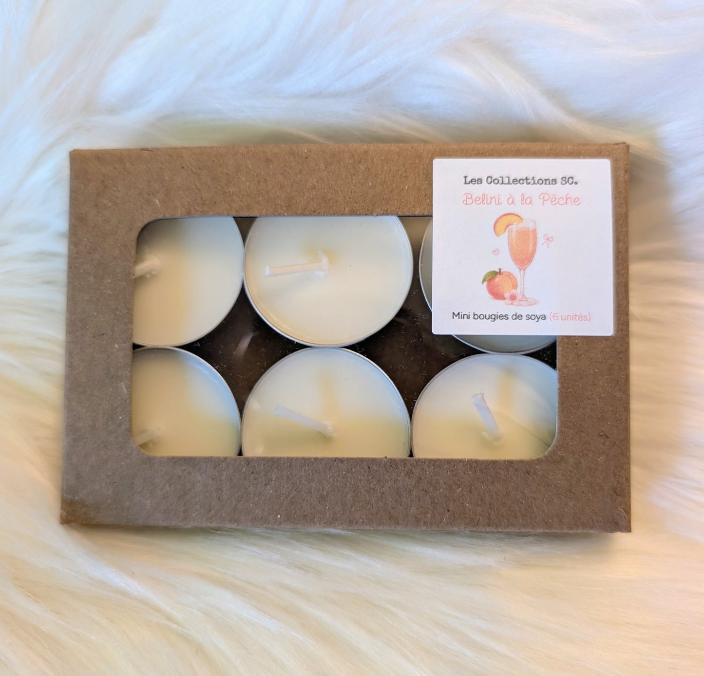 Mini bougies - BELINI À LA PÊCHE 🍑