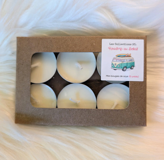 Mini bougies - ROADTRIP AU SOLEIL ☀️
