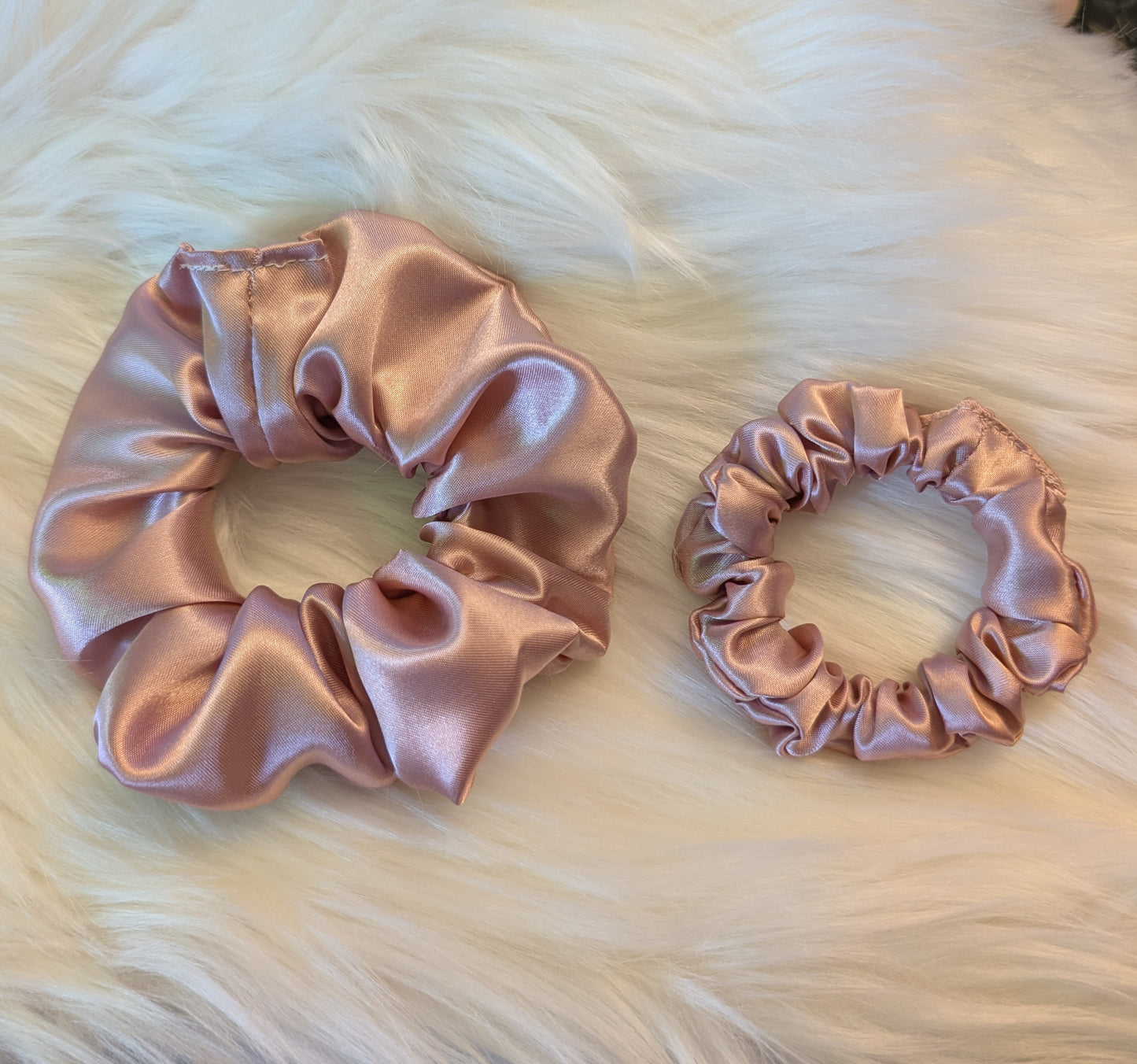 Chouchou - SATIN VIEUX ROSE