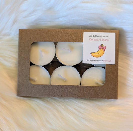 Mini bougies - BANANA CABANA